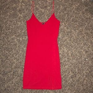Nasty Gal Red Bodycon Dress